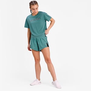 Run COOLadapt 3" Women's Running Shorts, Blue Spruce